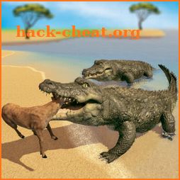 Crocodile Attack Sim: Wild Animal Family Games icon