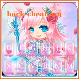 Cupid Pretty Girl Keyboard Theme icon