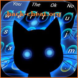 Curious Stalker Cat Keyboard Theme icon