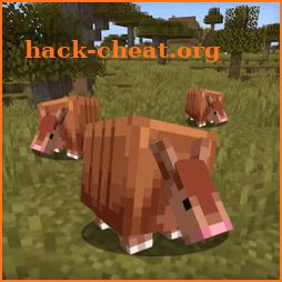 Cute Armadillo Mobs for MCPE icon