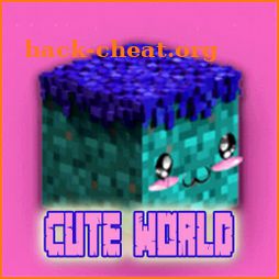 Cute Crafting Block : Kawaii World MiniCrafting icon