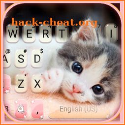 Cute Kitty 2 Keyboard Background icon