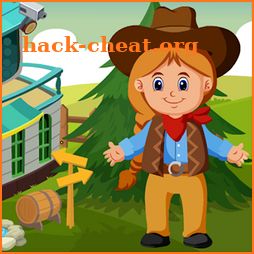 Cute Little Cowgirl Kavi Escape Game-334 icon