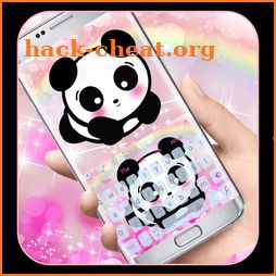 Cute Panda Keyboard icon