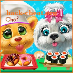 Cute Pets Kitchen Cooking: Fast Food Restaurant icon