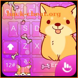 Cute Puppy Keyboard Theme icon