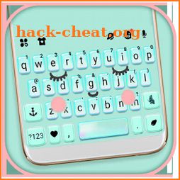 Cute Sweet Face Keyboard Theme icon