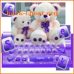 Cute Teddy Bear Keyboard Theme icon