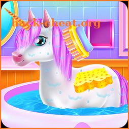 Cute Unicorn Caring and Dressup icon