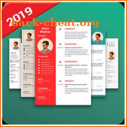 CV Maker Resume Builder PDF Template Format Editor icon