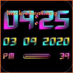 CYBERNEON Digital Clock Widget icon