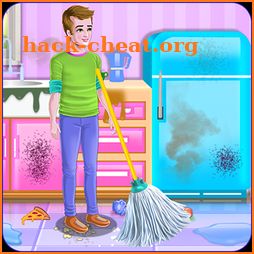 Daddy Messy House Cleaning icon