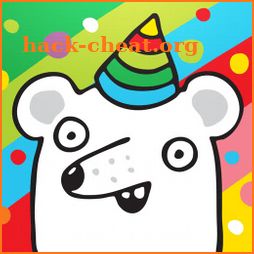 Damki Town – Animal Coloring Book App for Kids icon