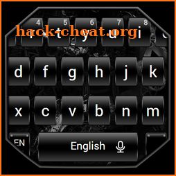 Dark Black Metal Keyboard Theme icon