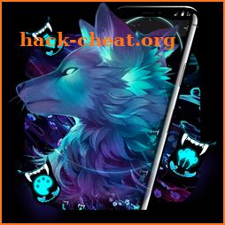 Dark Night Magic Wolf Theme icon