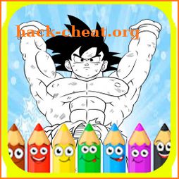 DBZ Super Saiyan Coloring icon