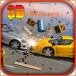 Deadly Car Crash: Crazy Crash Drive Game icon