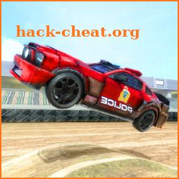 Demolition Derby Police Car Crash Stunts Racing icon