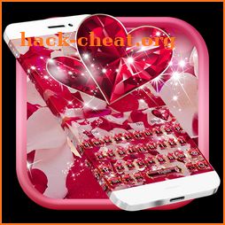 Diamond Heart Rose Keyboard icon