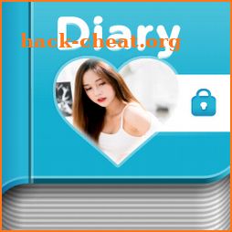 Diary with text, audio, video icon