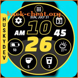 Digi Watch Face (by HuskyDEV) icon