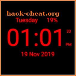 Digital Clock Live Wallpaper icon