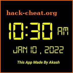 Digital Clock Pro: Night Clock icon