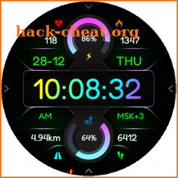 Digital Sport Color Watchface icon