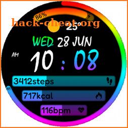 Digital Sport Color Watchface icon