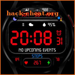 Digital V2 Watch Face Wear OS icon