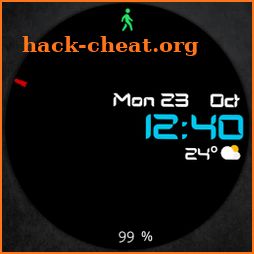 Digital Watch Face CRC080 icon