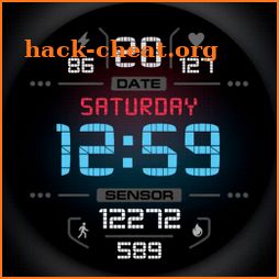 Digital Watch Face Sport Wear icon