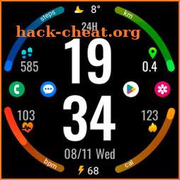 Digital watch face Xl23 icon