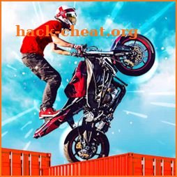 Dirt Bike Roof Top Racing Motocross ATV race games icon