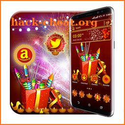 Diwali Crackers Launcher Theme icon