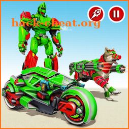 Dog Robot Transform Moto Robot Transformation Game icon