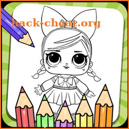 Dolls Lol Coloring Book icon