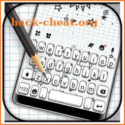 Doodle Sms Keyboard Theme icon