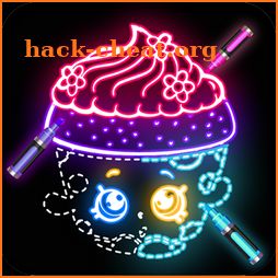 Draw Glow Shopkins icon