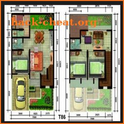 dream house plan icon