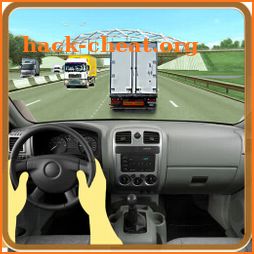 Driving in Truck icon