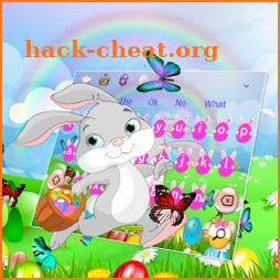 Easter Bunny Eggs Keyboard Theme icon