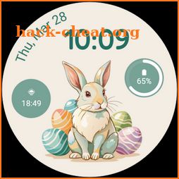 Easter Egg Bunny Watch Face icon