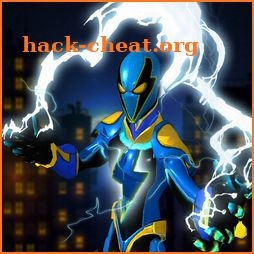 Electric Superhero Energy Jolts City Rescue 3D icon