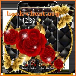 Elegant Luxurious Red Rose Theme🌹 icon