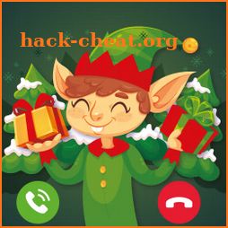 Elf call simulated prank icon