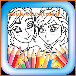 Elsa Coloring Games icon