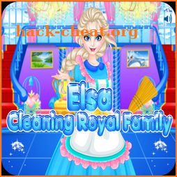 Elsas Clean Up - Dress up games for girls/kids icon