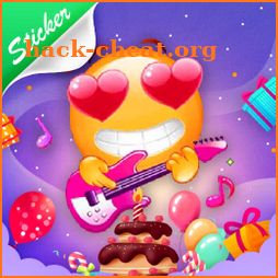 Emoji GIF Love Stickers For WhatsApp - Birthday icon