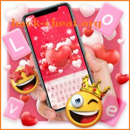 Emoji keyboard - Love Themes icon